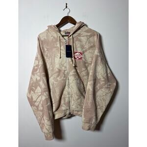 Kith For Columbia Camo Vintage Braxton Zip Up Hoodie 'Veil'